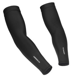 Umibozu Arm Cover, Summer, Cooling Sensation, UV Protection, Sunburn, UV Protection, UV Protection, Water Absorbent, Quick Drying, Stretchable, Outdoor, Sports, Fishing, all black