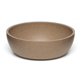 Loving Pets - Dolce Bamboo - Eco-Friendly Pet Bowls & Dishes for Dog, Cats, Puppy Food and Water Bowl -Sustainable and Dishwasher Safe, Made with Real Bamboo (Large, Coffee-Brown)