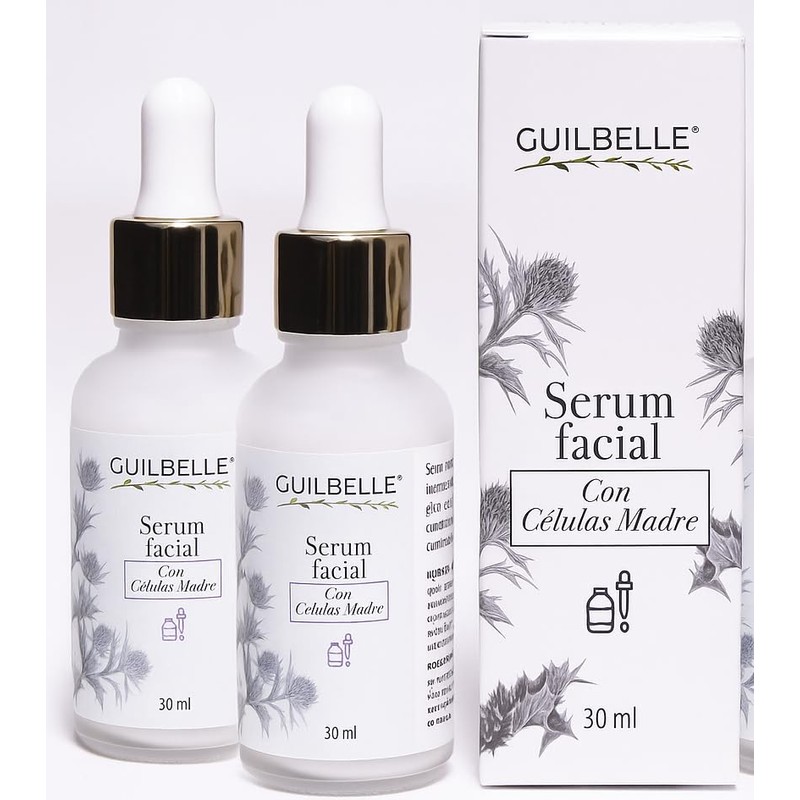Kit 2 piezas Guilbelle Serum Facial con células madre 30ml