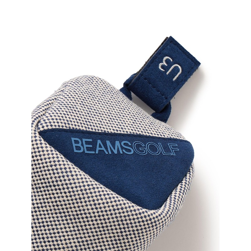 Beams Golf 81040209833 S/S TEE NSG-COTTON CANVAS Headcover (Utility), blue