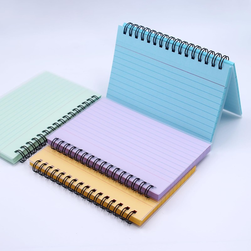 WYYFXY Colourful Index Cards 150 × 100 mm, Pack of