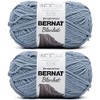 Bernat Yarn Blanket, Grey Blue, 2x300g