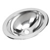 Stainless Steel Round Sink, Mirror Polished Drop In Bar Sink,