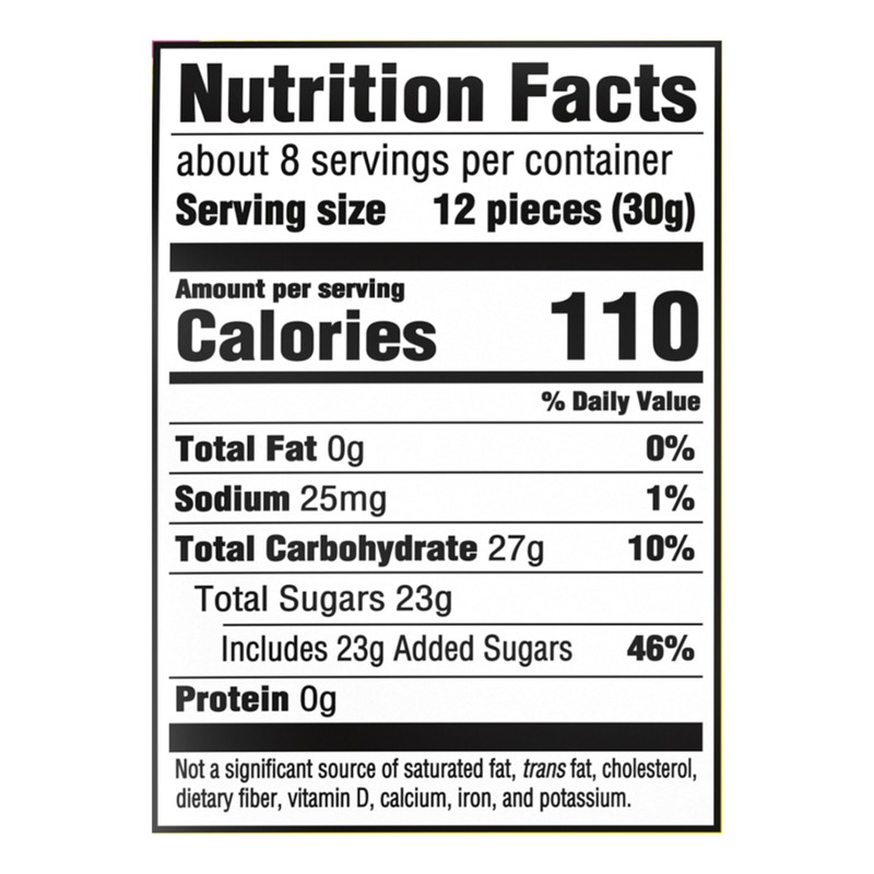SOUR PATCH KIDS Lemonade Fest Soft & Chewy Candy, 8.02