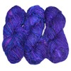 KNITSILK Premium Recycled Sari Silk Yarn - Blue shade -