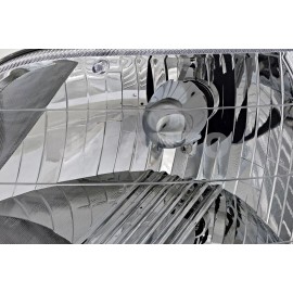 jpautowholesale For 2001-2004 Ford F150 Headlight Halogen Set Driver and Passenger Side