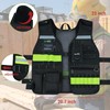 MELOTOUGH Tool Vest for Men Reflective Safety Tool Vest with