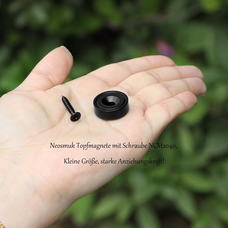 Neosmuk 20mm Diameter Magnets Ideal for Wooden Wall, Whiteboard, Door,