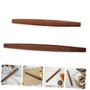 Gatuida 2pcs Wooden Rolling Pin Dough Roller for Essential Baking