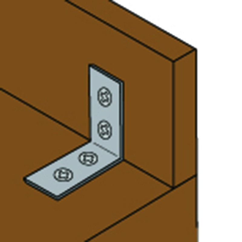 DAIDOHANT 63268 (Reinforced Hardware) Stainless Steel Extra Thick Folding L