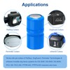 Lfeeuiaty 2CR1/3N Battery 6V 170mAh for Dog Collars, Pet Stop,
