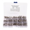 240Pcs Self Tapping Screws Cross Pan Head Stainless Steel M3