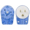 Nema 5-15P 90 Degree Right Angle Plug - 10 Pack,