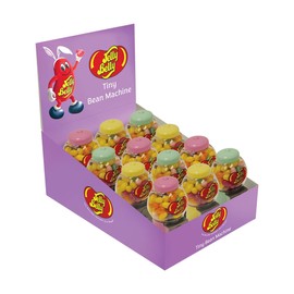 Easter Tiny Bean Machines comes with 3 ounces of Spring Mix Jelly Belly Jelly Beans, 24 Count