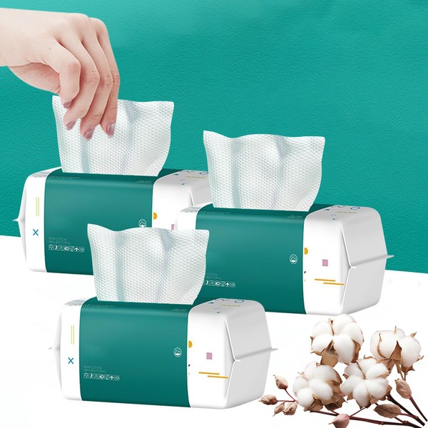 360 Count Disposable Face Towel Face Clean Towels 100% Cotton