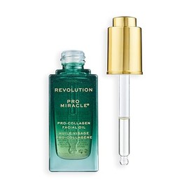 Revolution Miracle Vegan Pro-Collagen Face Oil, Lightweight, Improves Skin Elasticity, Smooth Fine Lines & Wrinkles, 30ml