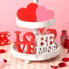 Valentine's Day Love & Be Mine Wooden Signs,Romantic 2PSC Letter