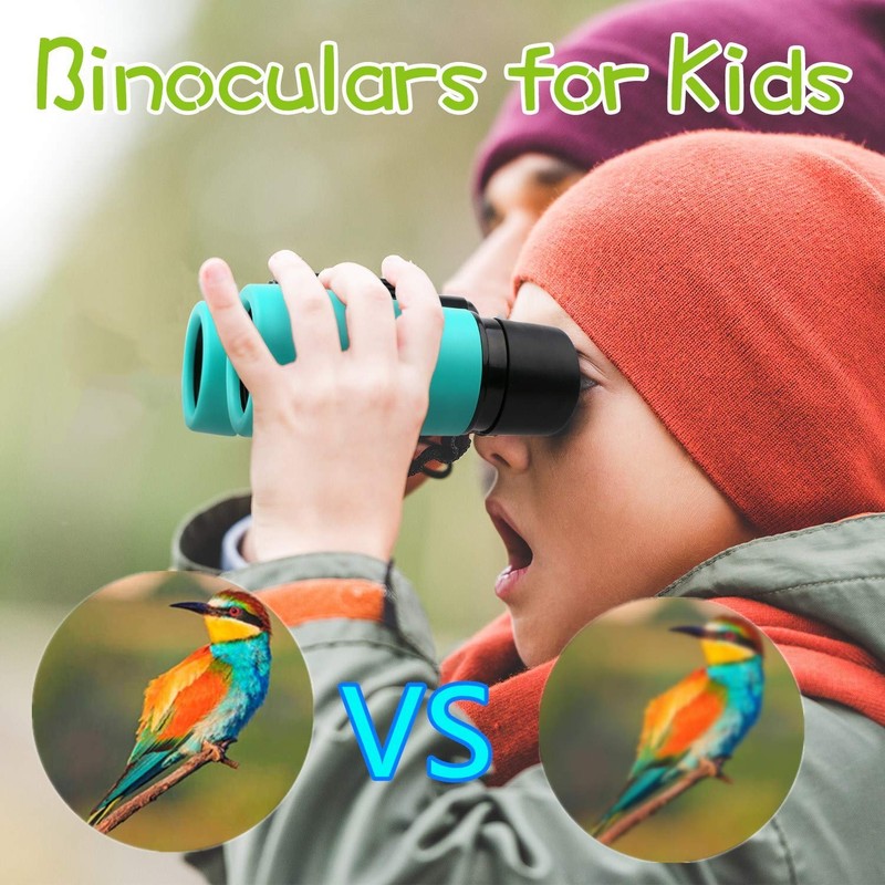 Scotamalone Kids Binoculars Shock Proof Toy Binoculars Set for Age