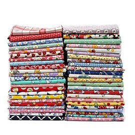 Field's Fabrics 10 Fat Quarters - 1930's to 1950's Reproduction Depression Era Feed Sack Small Scale Floral Vintage-Look Flowers Nostalgia Prints Assorted Fat Quarter Bundle M229.02