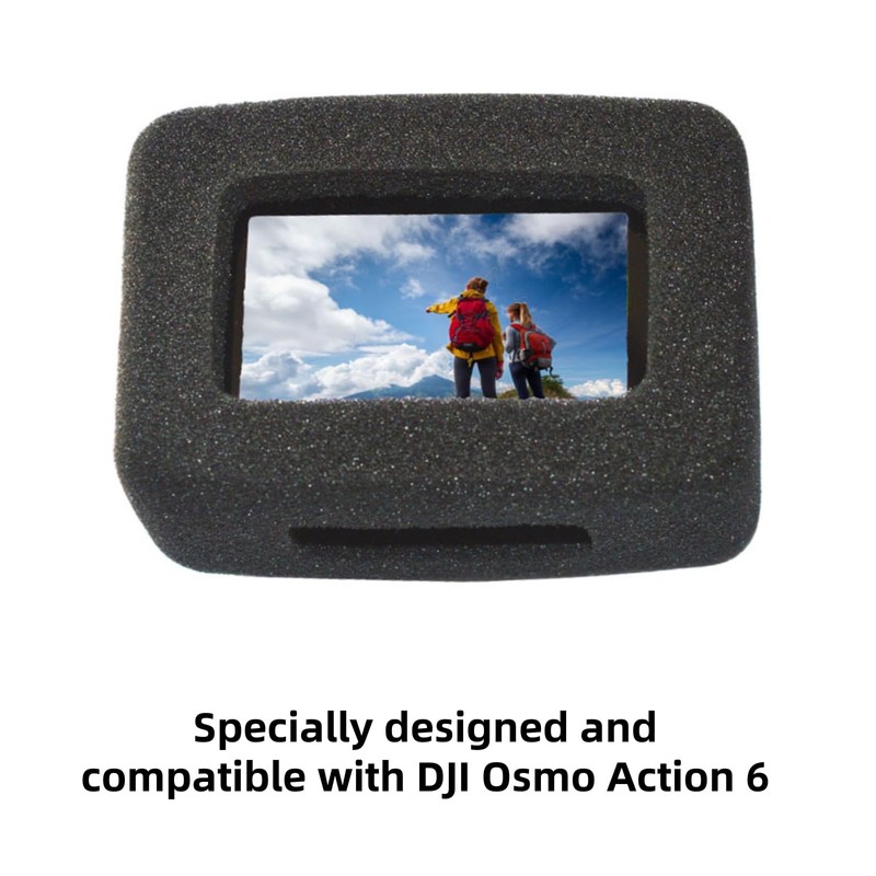 Windslayer Cover for DJI Osmo Action 6, Windscreen Wind Muff