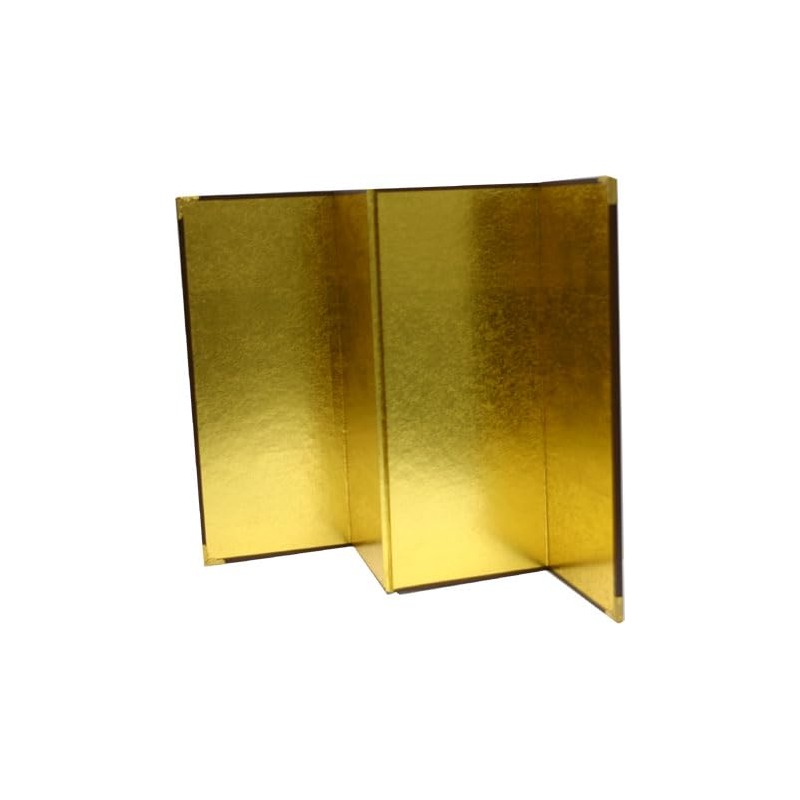 ミニ金屏風 4曲 (大) 255×425mm 金無地 C516