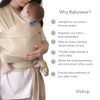 Vlokup Baby Wrap Sling Carrier for Newborn, Infant, Toddler, Kid