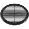 HVAC OV ø8" Inch Black Plastic Round Soffit Vent -