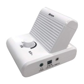 YTS-30 Wired Handheld Speaker with Volume Dial, 16.4 ft (5 m), White