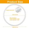 LVADUHF 3Pcs Silicone Sealing Ring 6qt for Instant Pot Sealing