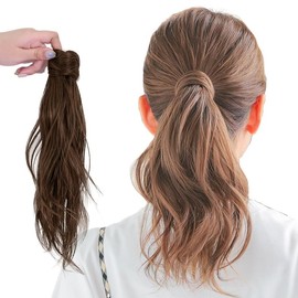AQUADOL wgt822NBR 5 Second Pony Layered Wave No Hairpin Needed