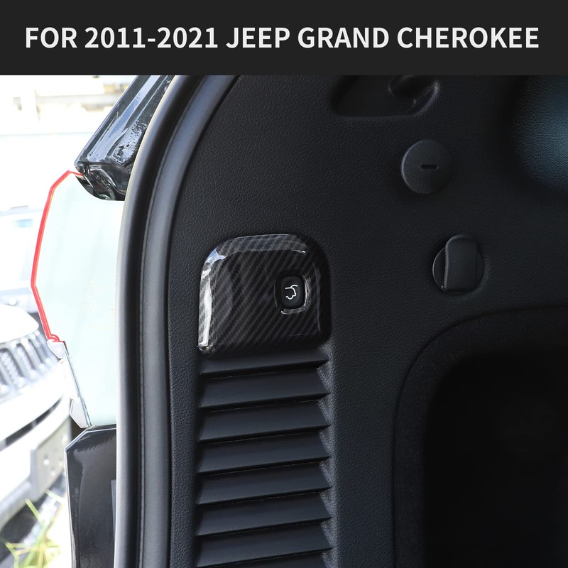 Electric Tailgate Switch Trim Cover for 2011-2021 Jeep Grand Cherokee,