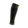 Bauerfeind Sports Compression Lower Leg Calf Sleeves (1 Pair) (Black, Small/Long)