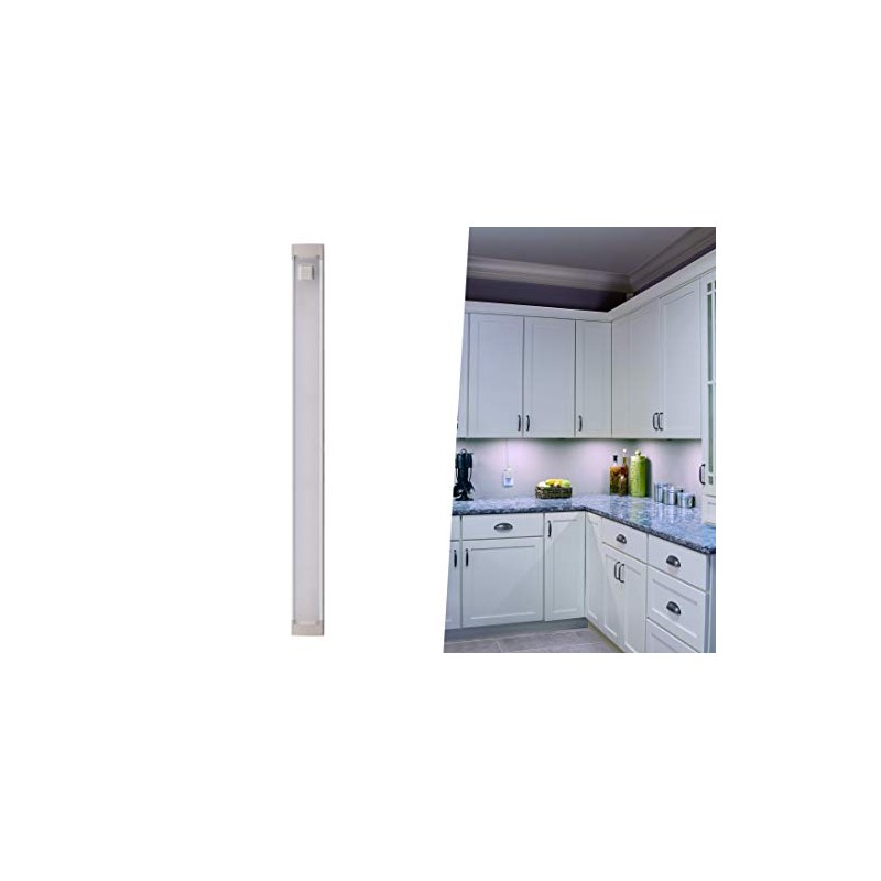 PureOptics LED Under Cabinet Kit with Motion Sensor, Dimmable Kitchen