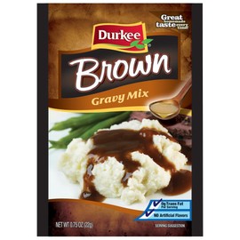 Durkee Brown Gravy Mix, 0.75 Ounce Packets (Pack of 12)