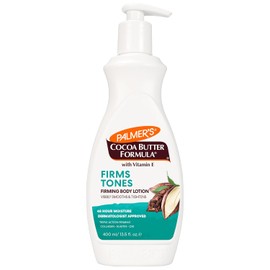 Palmers Cocoa Butter Formula Locin Corporal Reafirmante con Q10, Colgeno y Elastina, Humectacin 48 horas, Dermatolgicamente Probada, 400ml            