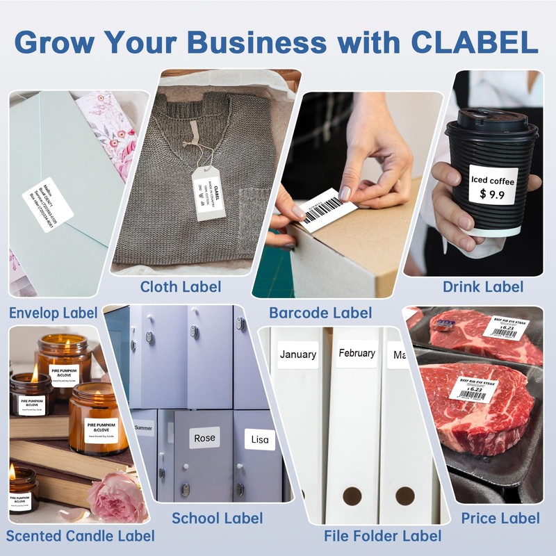 CLABEL 40 * 60 Label Maker Tape Adapted Cable Label