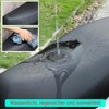 Motorcycle Seat Cover, Universal Motorcycle Seat Cover with Elastic Leather,