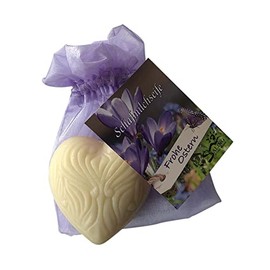 Saling Sheep's Milk Soap, Frohe Ostern Heart, Natural, 65 g (1)