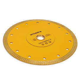 Solidure 7" Wet Tile Saw Blade,Diamond Saw Blade for Granite,Marble,Porcelain Tiles