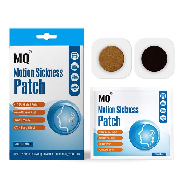 MQ Motion Sickness Patch, 30 Count