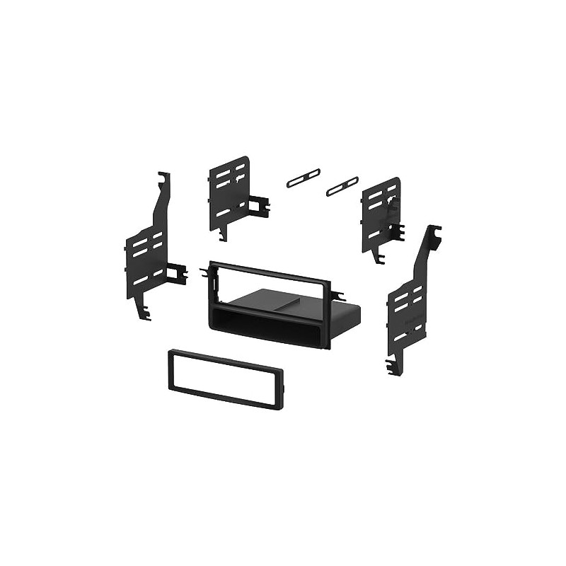 Xscorpion Single DIN Car Stereo Radio Installation Dash Kit Compatible