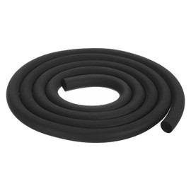 QUARKZMAN Foam Rubber Seal Strip, Diameter 15/32" 2.5 Metres (8.20 Feet) Long, Round EPDM Rubber for DIY Seal, Bearings, Pads, Foam Pipes, Crafts