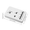 RV Thermostat, Settable Heat and Cool Temperature Controller with Remote