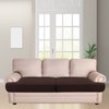 GAMUKAI 2PC Stretch T Cushion Sofa Slipcovers Individually Sofa Cushion