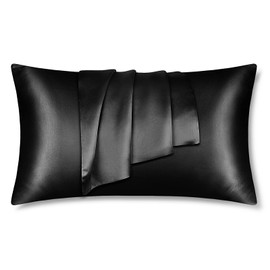 Lulusilk Silk Pillowcase, Washable, Silk Pillowcase, 16.9 x 35.4 inches (43 x 90 cm), Silk Pillow, Double-Sided Silk, OEKO-TEX Certified, Gift, Mother's Day, Father's Day, Birthday, Bedhead Reduction