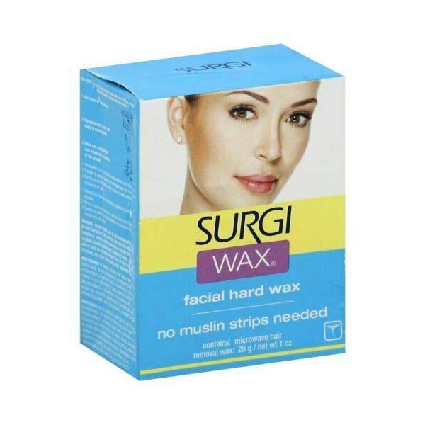 Surgi Wax Hair Remover For Face - 3 Pack