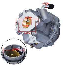munirater Carburetor MIA10343 MIU10633 Carb Replacement for Nikki Onan for John Deere 316 317 318 P218G B43G Onan