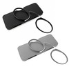 DBEFTLI Armless Thin Reading Glasses - Clip on Nose Readers