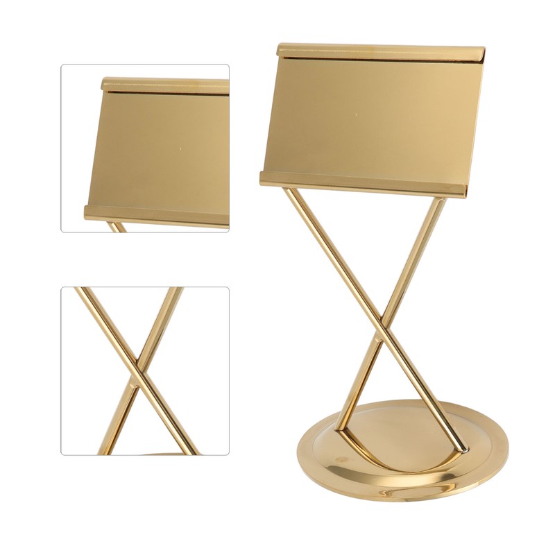 Business Card Holder Stainless Steel Elegant Style Antioxidant Durable Stable