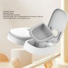 Dpofirs Automatic Cat Feeder with Ice Bag, Pet Feeder for